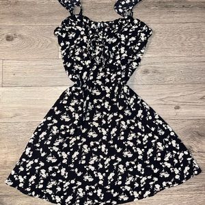Shein Dazy b/w dress